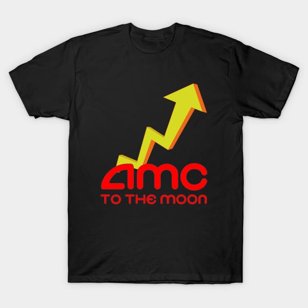 AMC  to the Moon T-Shirt by DiegoCarvalho